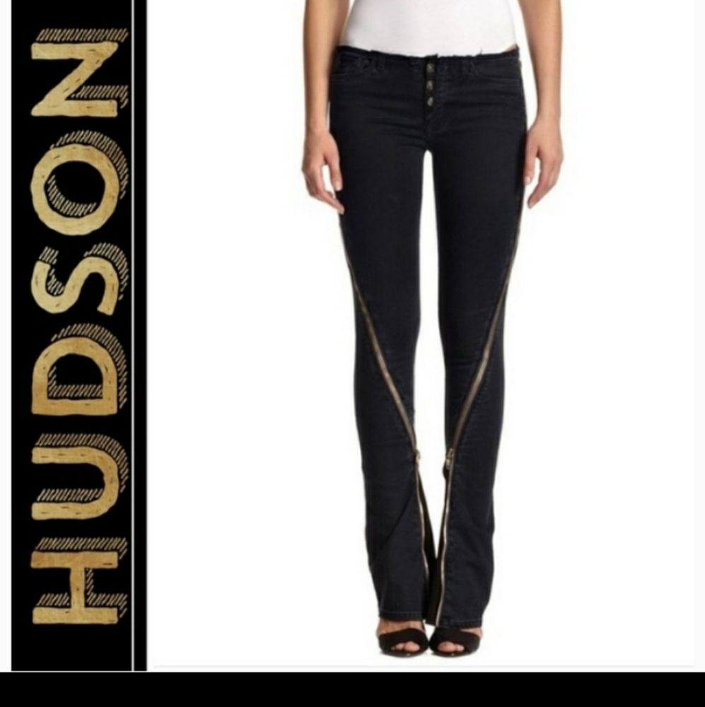 Hudson Lenny low rise flared jeans